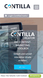 Mobile Screenshot of contilla.de